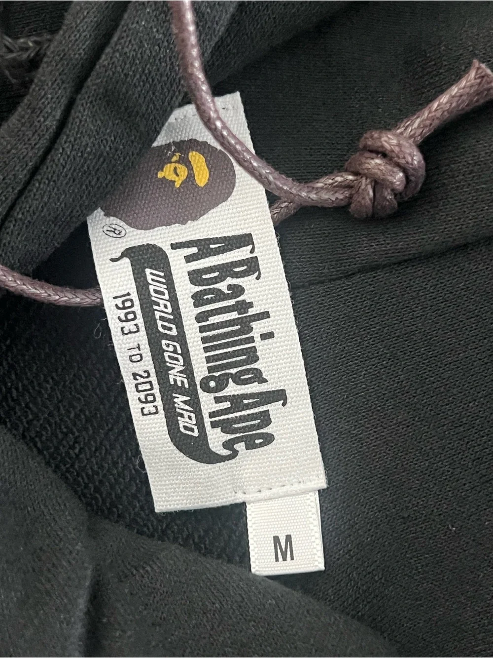 Men's A Bathing Ape (BAPE) Graphic Pullover Hoodie - Black - M